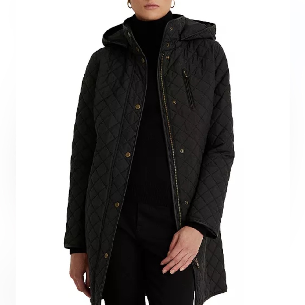 Lauren Ralph Lauren
Women's Hooded Quilted Coat - New With tags- Gift